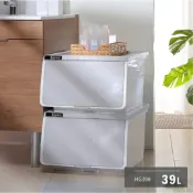 [Keyway聯府] OPEN直取式收納箱(藍) 置物箱 整理箱 39L 衣物箱 寵物用品箱 HG396/398【139百貨】