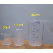 【容器】耐酸鹼塑膠量杯 50/100/300ml 烘焙量杯 PP量杯 刻度杯 DIY工具 烘焙
