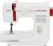 Metis 日本 車樂美 JANOME JA525 裁縫車 縫紉機 紅 家庭用 桌上型 8種車縫花樣 操作簡單