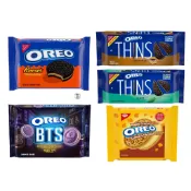 [丸吉逸品] 🔥奧利奧 Tiramisu 薄片 提拉米蘇 薄荷 Reese's 花生醬 OREO 楓糖 夾心餅 BTS