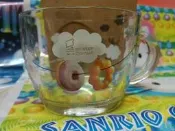 Mister Donut 透明玻璃甜甜圈杯