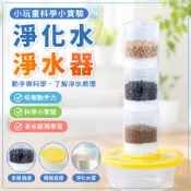 「小玩童科學小實驗」兒童科學實驗玩教具國小生科普具科技小製作發明手工淨水器淨化水