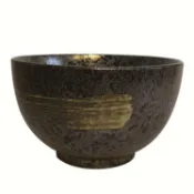 【DAISO大創線上購物】油滴天目瓷碗/約13.5x8.5cm