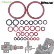 VHDD 30 件 O 型圈密封套件矽膠墊片適用於 Saeco 咖啡機沖泡組噴嘴連接器密封圈配件 TW