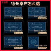 現臺灣免運下殺 德州撲克專用加厚桌布籌碼打牌加厚隔音桌墊棋牌室撲克牌遊戲台佈