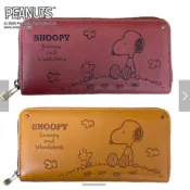 日本連線代購  史努比 SNOOPY PEANUTS  長夾 錢包 皮夾