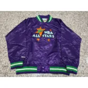 NBA ALL STARS 全明星賽 棒球外套 夾克 嘻哈 饒舌 尺寸M L XL