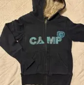 原價$5000多 Roots冬季超保暖⛄️厚實內刷毛毛連帽拉鏈長袖外套 S