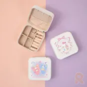 三麗鷗｜拉鍊飾品收納盒 凱蒂貓 大耳狗 酷洛米 布丁狗 雙星仙子 收納盒 飾品盒 居家生活 BF198