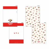 (店+)Sakamoto 森永牛奶A4透明文件夾  煉乳款 草莓款 學習文具 辦公用品