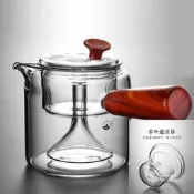 台灣現貨高硼硅玻璃【買破必賠】日式手工耐熱玻璃煮茶壺側把小青柑泡茶壺過濾花茶壺泡茶器沖茶器  露天市集  全台最大的網路
