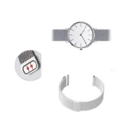 (店+)米蘭尼斯 適用 Garmin Venu 2 vivofit 1代 錶帶寬度22mm手錶 磁吸 不鏽鋼 金屬 錶帶錶帶 替換帶