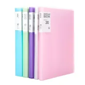 (店+)【JOEKI】透明多頁文件夾-40頁A4資料簿 文件夾 資料簿 20頁 40頁 60頁 資料夾 透明內頁袋