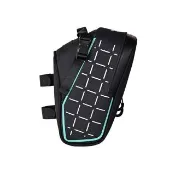 【Thermaltake 曜越】TT100 坐墊包 黑色 1.55L 反光塗層、防潑水 超輕量設計110g(B2TT-SDB-BK100N)