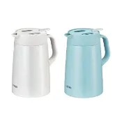 【TIGER 虎牌】按壓式不鏽鋼真空保溫壺1200ml(PWO-A120大容量保溫瓶/桌上提倒壺)