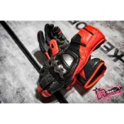 ♚賽車手的試衣間♚ Dainese® Full Metal 7 手套 長手套 黑/紅 鈦合金 頂級 防摔手套