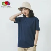 FRUIT OF THE LOOM 純棉圓領素TEE FL1850 海軍藍 美國百年品牌 水果牌