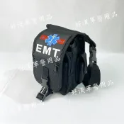 北台灣最大-好漢軍用品-EMT專業大腿包 緊急救護技術員腰腿包 黑色多功能隨身勤務腿包 腿掛包