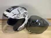傳璽騎士部品【販售、維修、保養】概念館 SHOEI J-Force III/J-Stream 墨片 透明片 CJ-1鏡片