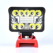 歡樂購物網 適用MilwaukeeLED燈兼容米沃奇M18電動工具鋰電池燈USB開充電器