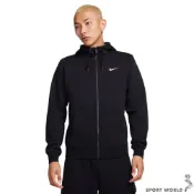 Nike 連帽外套 男裝 刺繡Logo 刷毛 保暖 黑【運動世界】623451-010