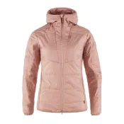 Fjallraven 小狐狸 北極狐 女 Keb Padded Hoodie 化纖外套 連帽夾克 粉白玫瑰 89630