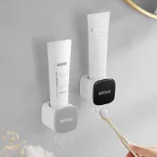 (店+)【ecoco】意可可簡約自動牙膏器 擠牙膏神器 牙膏置物架 全自動 牙膏架 壁掛式牙膏架 成人兒童 牙膏擠壓器 擠牙膏器