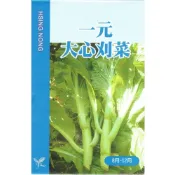(店+)【天橙種子】一元大心刈菜種子 芥菜 約2公克 8~2月播種 葉菜類種子 興農種苗 家庭園藝 彩色原包裝