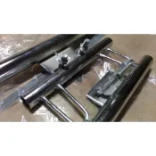 CG125油桶下大鎖支架座：金勇豪爽KTR奇俠 Hartford哈特佛雲豹B-1一字桿一字防摔桿三叉保險桿大鎖保桿一字杆