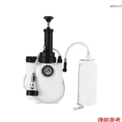 3L手動汽車剎車油更換工具 離合器抽油機 制動液壓力洩放器 表頭測量範圍0-85PSI（0-6公斤）