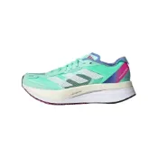 (店+)【adidas 愛迪達】HQ3696 adidas Adizero Boston 11 舒適透氣 網布 低幫 碳板 訓練長跑跑步鞋 女款 薄荷綠