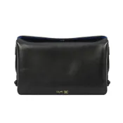 【CELINE】Trio Flap 三層 光滑羊皮 斜背包 肩背包 風琴包 黑色 10P862O86.38NO
