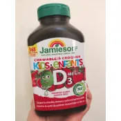 🌈正品速出🍓美加安心代購🍁溫哥華正品🍁Jamieson健美生 兒童維他命D3 400IU 草莓咀嚼錠