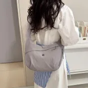 臺灣嚴選女包防水休閒斜挎包大容量包包餃子包多色可選