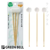 +QQ鵝絨毛竹製耳扒3入組-QQ-605  美材小物/卸妝棉/棉花棒