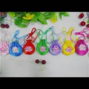 【松果購物】端午節雙面刺繡荷花包香包空袋長繩掛脖福袋香囊隨身香袋小靈香包1個價