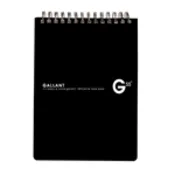 【史泰博 Stapro】南冠GALLANT 上翻PP線圈活頁筆記本/N36505/黑/36K/80入