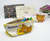 X射線 精緻禮品 卡通扁形筆袋-大(綜)，鉛筆盒/筆盒/筆袋/化妝包/收納/短耳貓/SNOOPY/懶懶熊/開學，X射線【C245174】