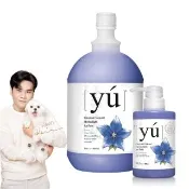 【YU 東方森草】桔梗白毛寵物沐浴乳4000ml 贈400ml(公司貨/洗毛精/沐浴乳/貓/狗)