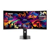 (店+)【MSI 微星】MPG 341CQR QD-OLED X36 曲面電競螢幕 34型 360Hz/AI智慧感測