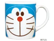 asdfkitty可愛家精品店 asdfkitty*日本製 金正陶器 哆啦A夢大臉版陶瓷馬克杯