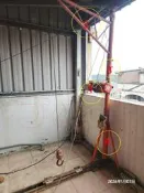 川方牌電動捲揚機-CP-200kg小金剛-吊車附中型架組-吊磚機-電動吊車