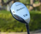 大氣的書館 日本原裝Kasco Rockets鐵木桿小雞腿萬能桿27度特價