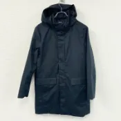 【DOKODEMO】優衣庫黑色羽絨服，S碼，古著