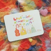 LOVE WINS － 黃蕉星明信片