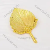 孔明扇 佛字小扇子 神像配件 閤金迷你諸葛亮濟公手法器 八卦扇 濟公扇 神明扇 