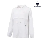【LE COQ SPORTIF 法國公雞】運動TRAINING防風外套-女款-白色-LWT62662