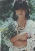 中森明菜 2X3護貝照片 1張