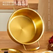 全球選品1館 生活百貨 銅鍋韓式泡麵鍋小煮鍋家用網紅泡麵螺螄粉湯鍋拉