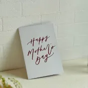 母親節卡片 Happy Mother's Day 手寫字卡片